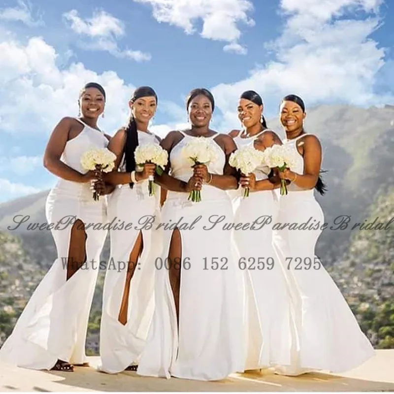 2020 Cheap Mermaid Long Bridesmaid Dresses For Women Side Split Bohemia Wedding Party Dress Gown Vestido De Fiesta De Boda
2020 Cheap Mermaid Long Bridesmaid Dresses For Women Side Split Bohemia Wedding Party Dress Gown Vestido De Fiesta De Boda