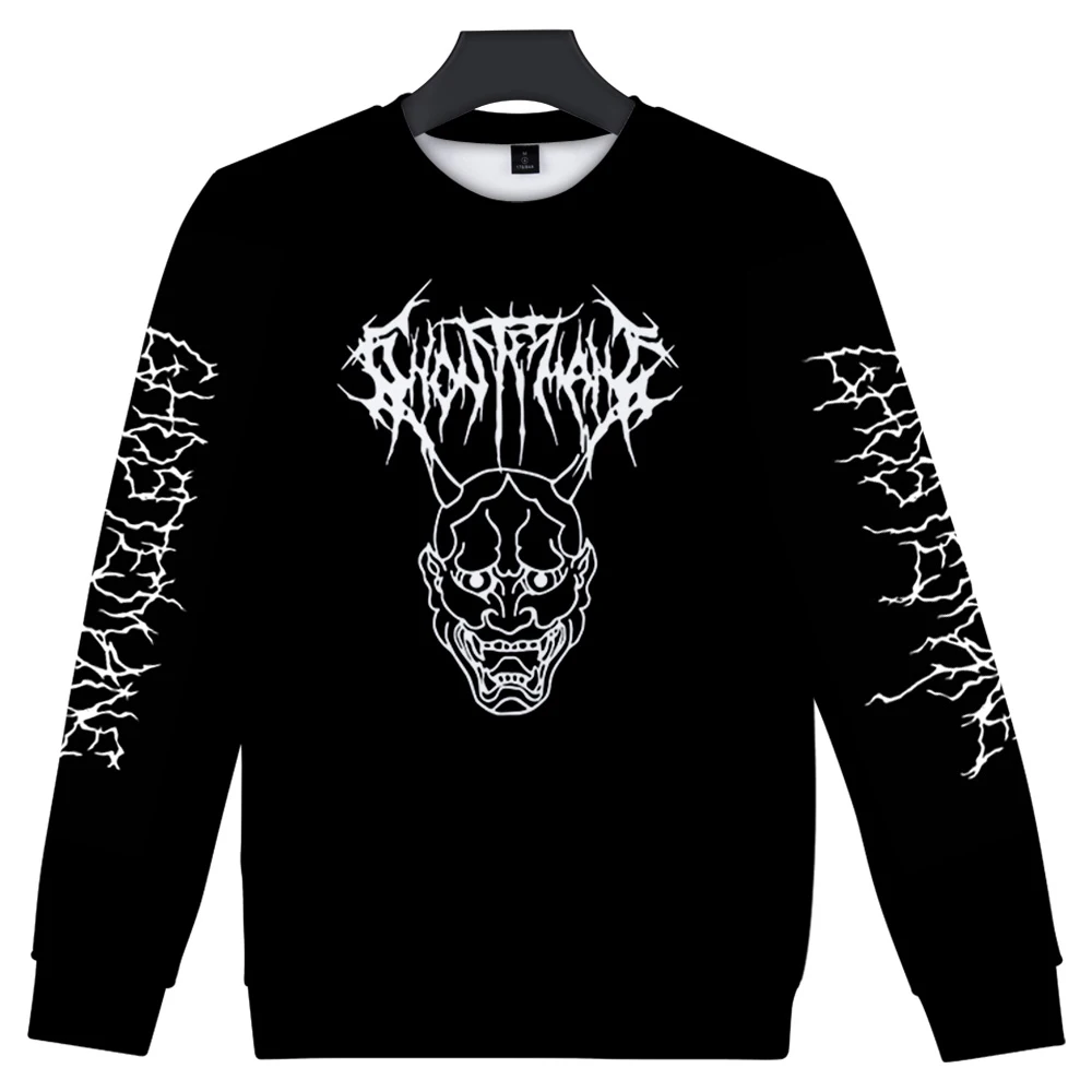 Ghostemane Blackmage World Tour Rock Music Logo 3D print Round neck sweatshirt Men/Women Casual Harajuku O-neck Clothes
Ghostemane Blackmage World Tour Rock Music Logo 3D print Round neck sweatshirt Men/Women Casual Harajuku O-neck Clothes