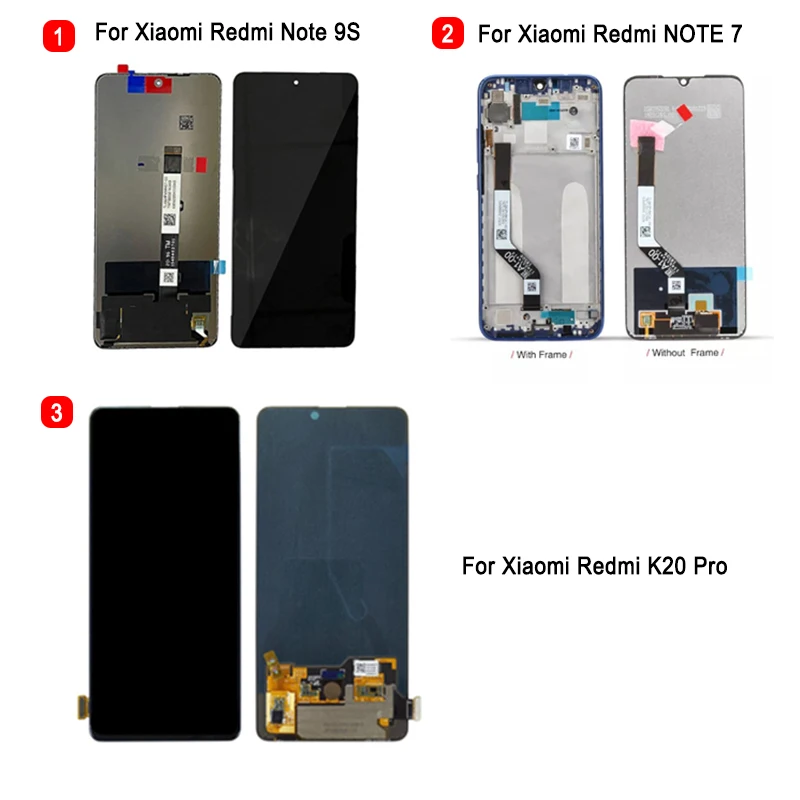 100% Оригинальный ЖК-дисплей для Xiaomi Redmi NOTE 7 9S для Xiaomi Redmi K20 Pro, ЖК-дисплей с рамкой и сенсорным экраном в сборе
100% Оригинальный ЖК-дисплей для Xiaomi Redmi NOTE 7 9S для Xiaomi Redmi K20 Pro, ЖК-дисплей с рамкой и сенсорным экраном в сборе