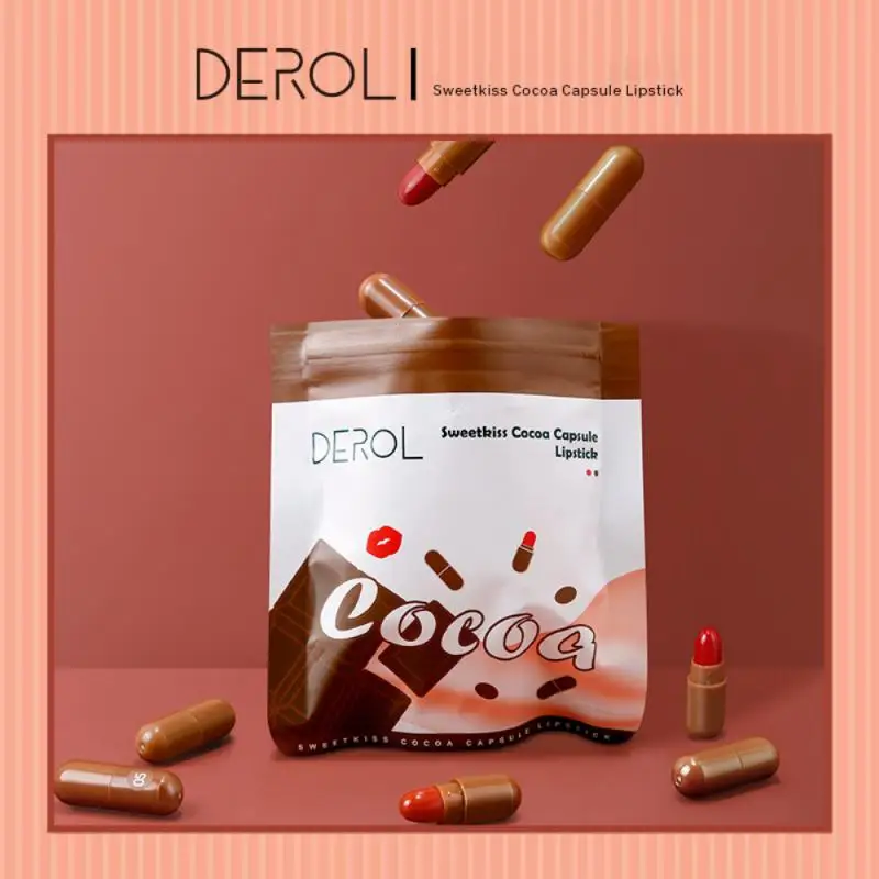 10PCS/Bag Chocolate Capsule Matte Moisturizer Lipstick Waterproof Waterproof Lasting Red Lips Women Make Up Cosmetics Maquiagem
10PCS/Bag Chocolate Capsule Matte Moisturizer Lipstick Waterproof Waterproof Lasting Red Lips Women Make Up Cosmetics Maquiagem