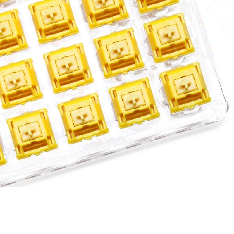 y5jb35Pcs Gateron CAP Switch Milky Gold Switch Extras 3pin RGB Linear 50g mx stem switch for Mechanical Keyboard Switch
y5jb35Pcs Gateron CAP Switch Milky Gold Switch Extras 3pin RGB Linear 50g mx stem switch for Mechanical Keyboard Switch