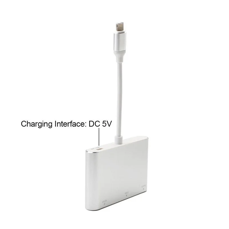 Lightning to HDMI VGA Monitor Digital AV Projector Adapter Cable For All Models
Lightning to HDMI VGA Monitor Digital AV Projector Adapter Cable For All Models