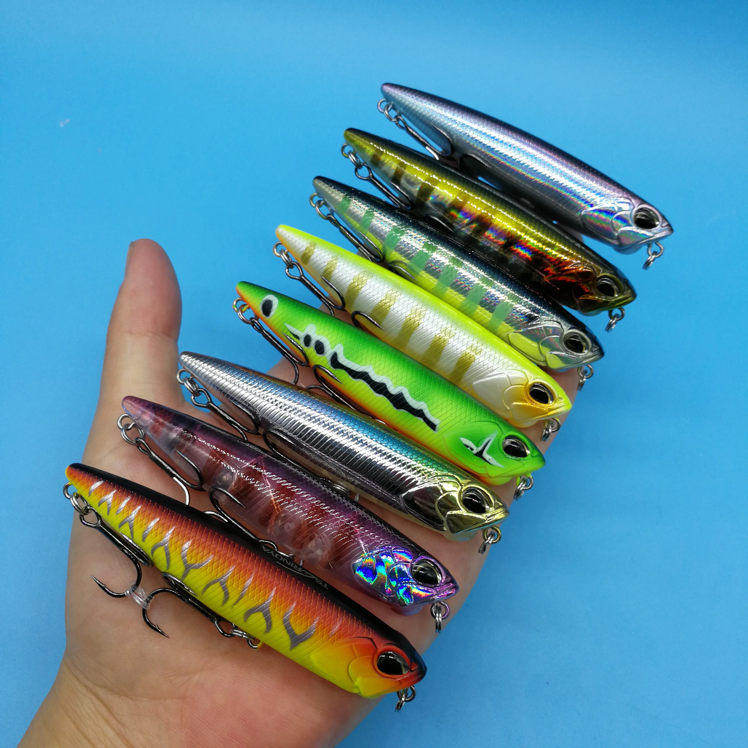 TSURINOYA 3PCS/LOT Floating Pencil Fihsiing Lure 10.5g/20.5g Topwater Crankbait Bass Snakehead Hard Baits Long Casting Jerkbait
TSURINOYA 3PCS/LOT Floating Pencil Fihsiing Lure 10.5g/20.5g Topwater Crankbait Bass Snakehead Hard Baits Long Casting Jerkbait