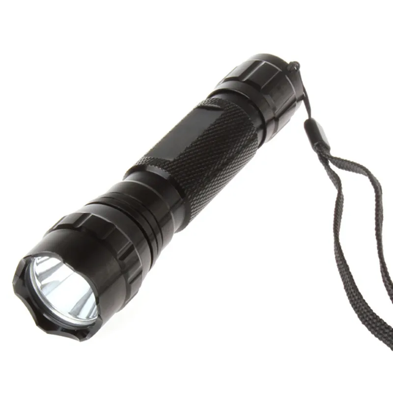 

10W 500 Lumens IPX-4 Super Bright WF-501B 5 Modes 500 Lumens LB-XL T6 LED Flashlight for Camping / Hiking