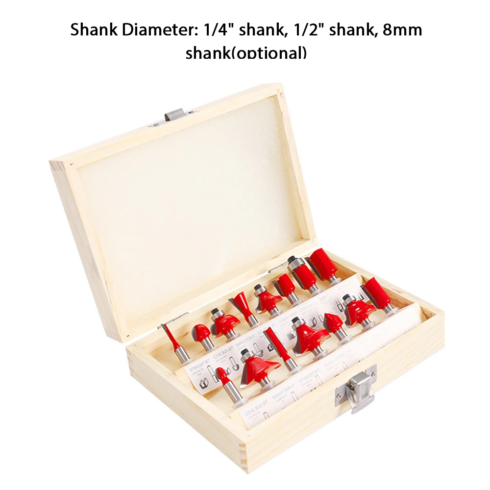 15pcs 1/4 Inch Shank Router Bit Milling Cutter for Wood Flush Trimming Straight Bit Carbide Cutting Tools Woodworking Dropship
15pcs 1/4 Inch Shank Router Bit Milling Cutter for Wood Flush Trimming Straight Bit Carbide Cutting Tools Woodworking Dropship