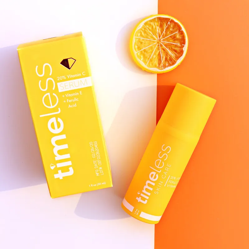 Timeless 20% VITAMIN C + E Ferulic Acid Serum Antioxidant Whitening Moisturizing skin Skm Anti Wrinkle Brigin Care niacinamide
Timeless 20% VITAMIN C + E Ferulic Acid Serum Antioxidant Whitening Moisturizing skin Skm Anti Wrinkle Brigin Care niacinamide