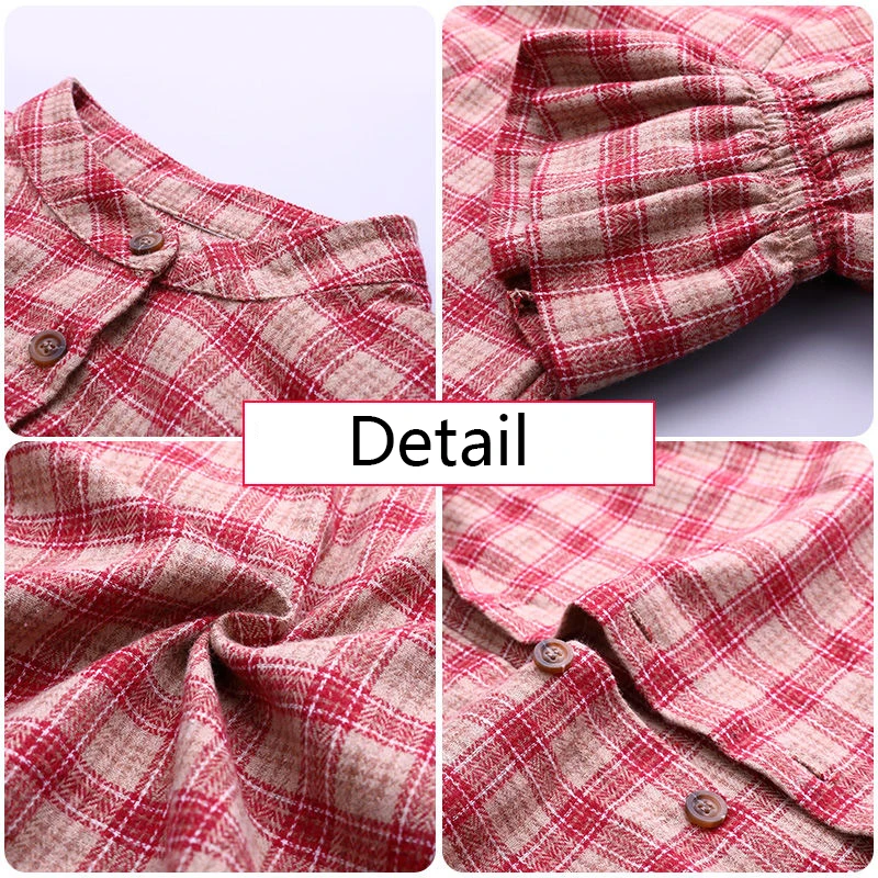 Girls Plaid Striped Shirts 2021 New Spring Korean Children's Shirt Long Sleeve Autumn Tops Big Girls Clothes Size 10/12 8 to 12
Girls Plaid Striped Shirts 2021 New Spring Korean Children's Shirt Long Sleeve Autumn Tops Big Girls Clothes Size 10/12 8 to 12
