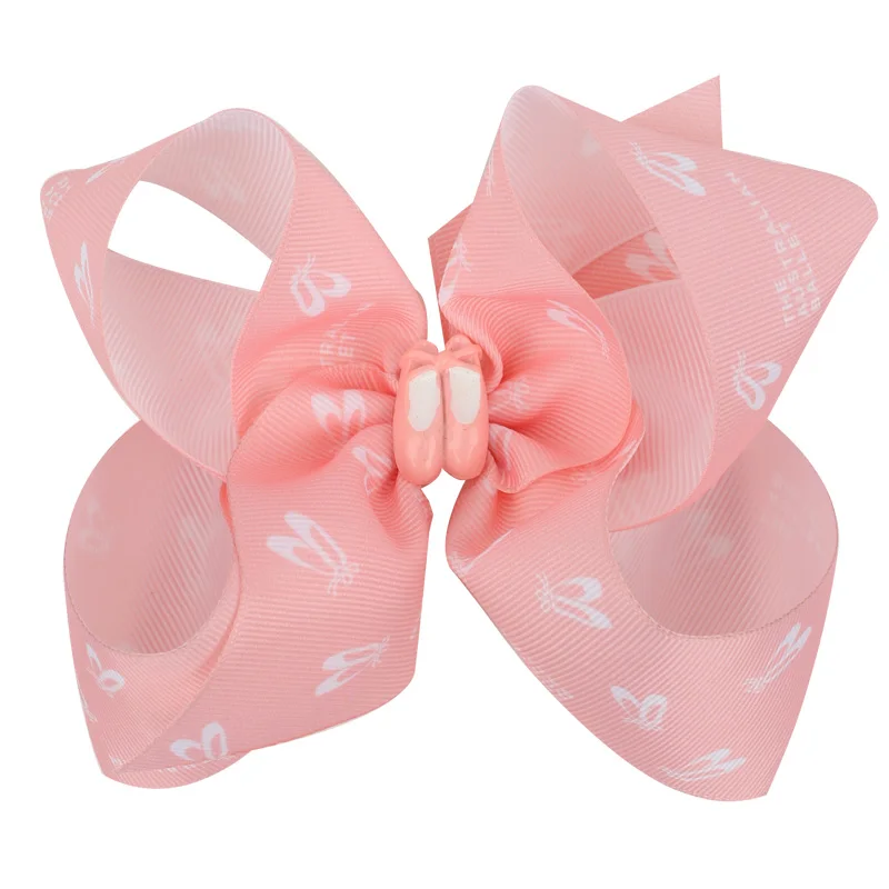 5" Bow Hair Clip Girl Dance Shoes Letter Printing Children Sweetheart Hairpin Holiday Party Hair Accessories barette cheveux
5" Bow Hair Clip Girl Dance Shoes Letter Printing Children Sweetheart Hairpin Holiday Party Hair Accessories barette cheveux