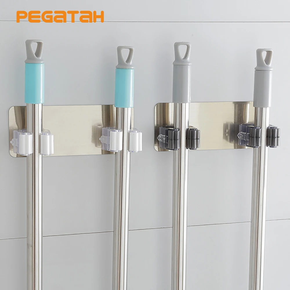 Adhesive Multi-Purpose Hooks Wall Mounted Mop Organizer Holder RackBrush Broom Hanger Hook Kitchen bathroom Strong Hooks
Adhesive Multi-Purpose Hooks Wall Mounted Mop Organizer Holder RackBrush Broom Hanger Hook Kitchen bathroom Strong Hooks