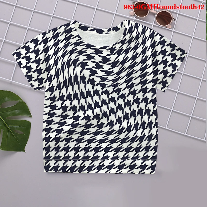 Kids T Shirts Summer Baby Tees Tops Cotton Cartoon Houndstooth Print 2021 Funny Boys Girls Children Casual Harajuku Clothing
Kids T Shirts Summer Baby Tees Tops Cotton Cartoon Houndstooth Print 2021 Funny Boys Girls Children Casual Harajuku Clothing