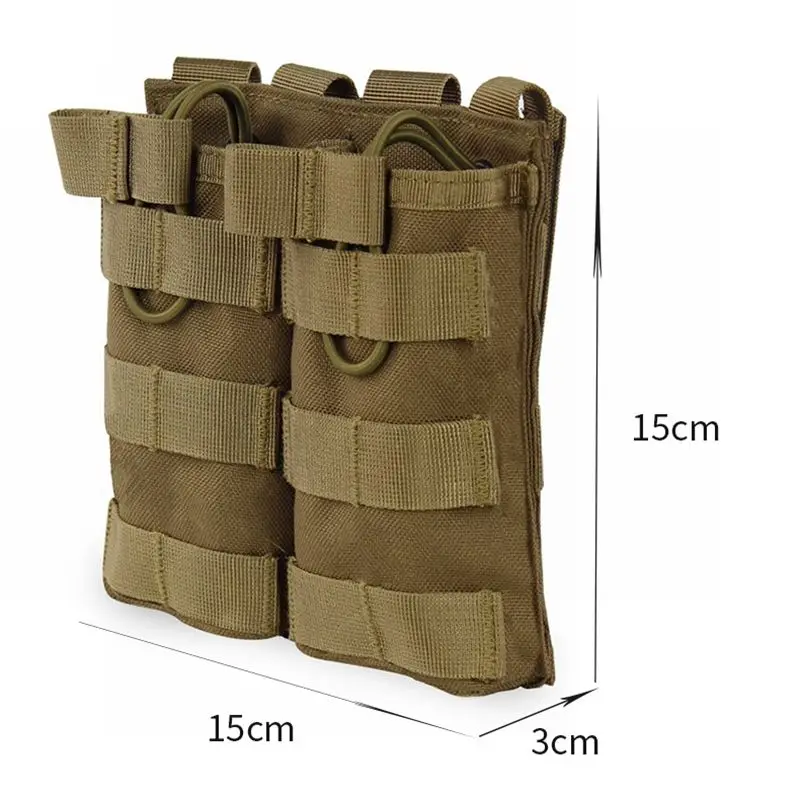 Survival Gear Tactical Magazine Pouches Double Open Hunting Shooting Airsoft Paintball Military Drop Pouch Bag Outdoor Waist Bag
Survival Gear Tactical Magazine Pouches Double Open Hunting Shooting Airsoft Paintball Military Drop Pouch Bag Outdoor Waist Bag