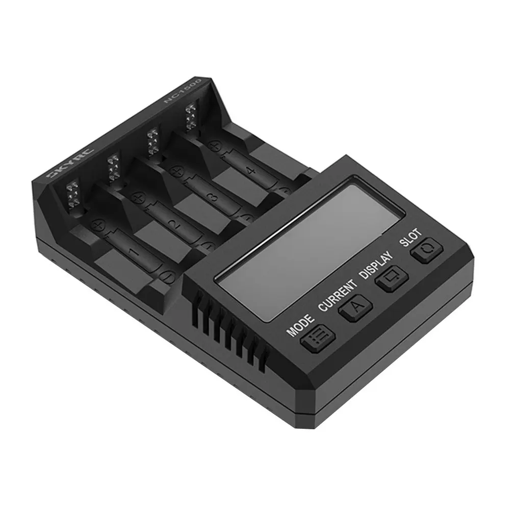 SKYRC SK-100154-01 NC1500, 5 В, 2,1 А, 4 слота, зарядное устройство для батарей типа АА, ААА и анализатор, зарядное устройство для никель-металлогидридных ак...
SKYRC SK-100154-01 NC1500, 5 В, 2,1 А, 4 слота, зарядное устройство для батарей типа АА, ААА и анализатор, зарядное устройство для никель-металлогидридных ак...