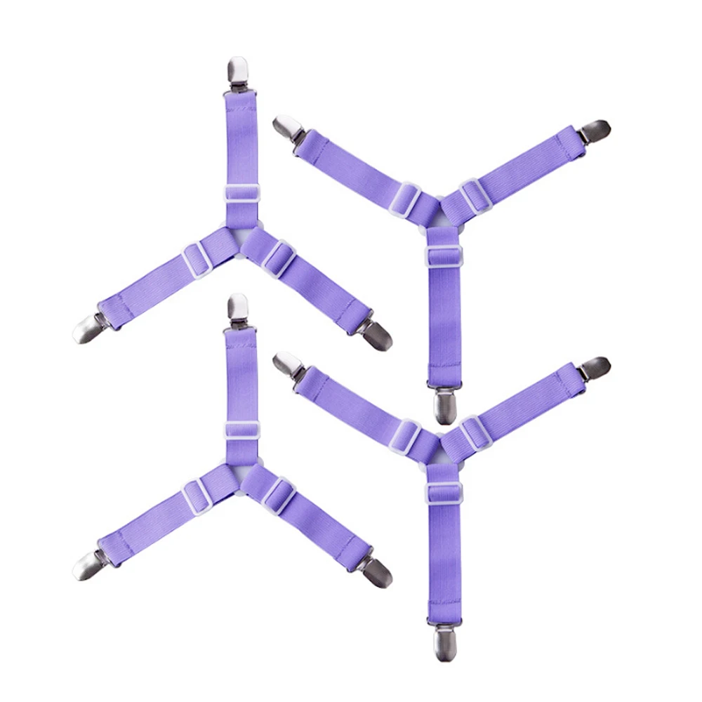 1/4Pcs Adjustable Triangle Bedding Bed Suspender Straps Sheet Clips Bed Button Triangle Bed Sheet Fastener Holder Grippers
1/4Pcs Adjustable Triangle Bedding Bed Suspender Straps Sheet Clips Bed Button Triangle Bed Sheet Fastener Holder Grippers