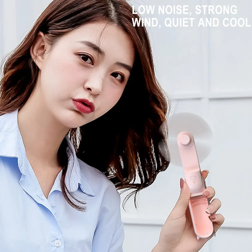 USB Fan Cooler Mini Electric Fan Hand Fold Small Air Cooling Ventilador Portable Rechargeable With Bank Power For Home Outdoor
USB Fan Cooler Mini Electric Fan Hand Fold Small Air Cooling Ventilador Portable Rechargeable With Bank Power For Home Outdoor