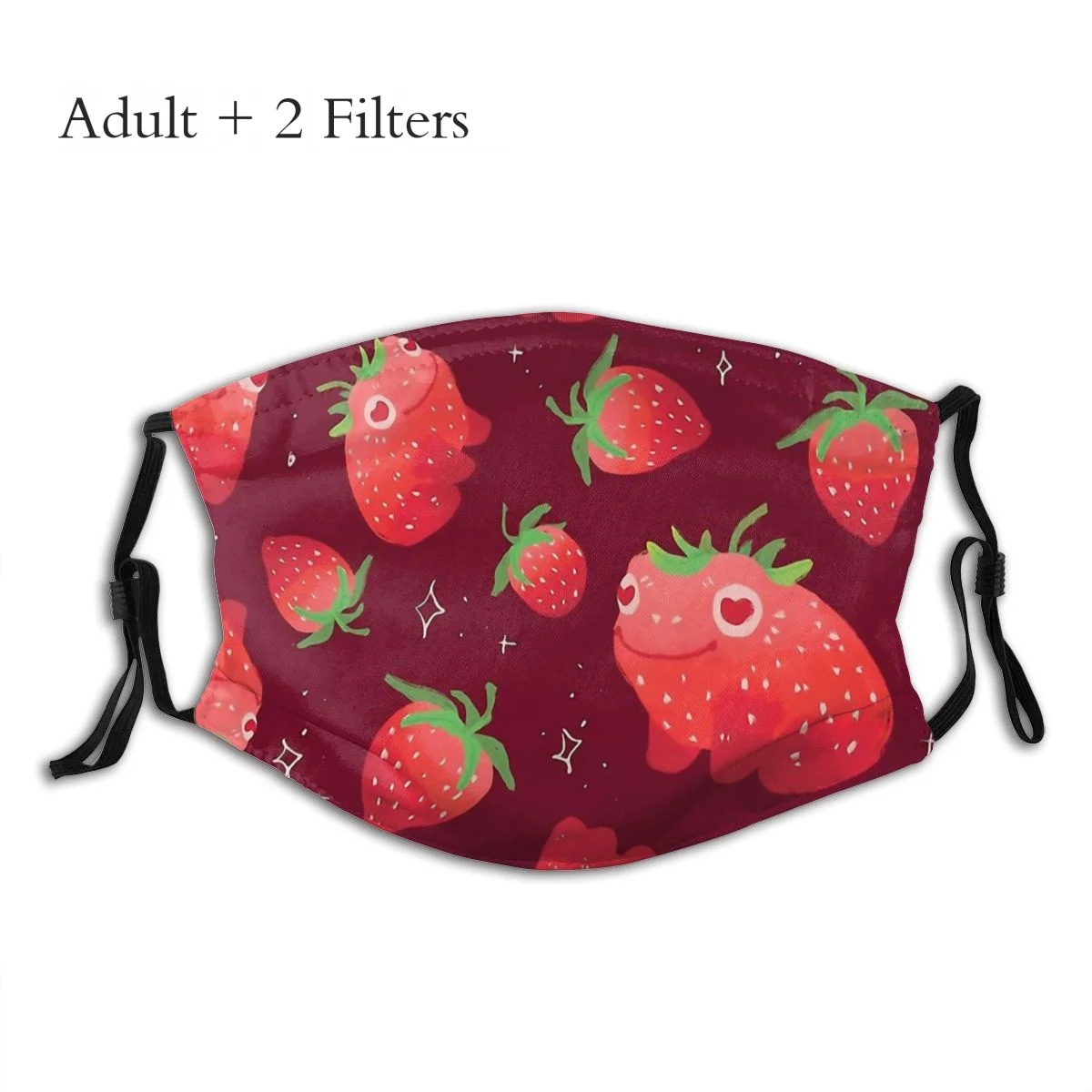 Strawberry Frogs Repeating Pattern Mouth Masks Cottagecore Rural Aesthetic Mascarilla Hipster Windbreak With PM2.5 Filters
Strawberry Frogs Repeating Pattern Mouth Masks Cottagecore Rural Aesthetic Mascarilla Hipster Windbreak With PM2.5 Filters