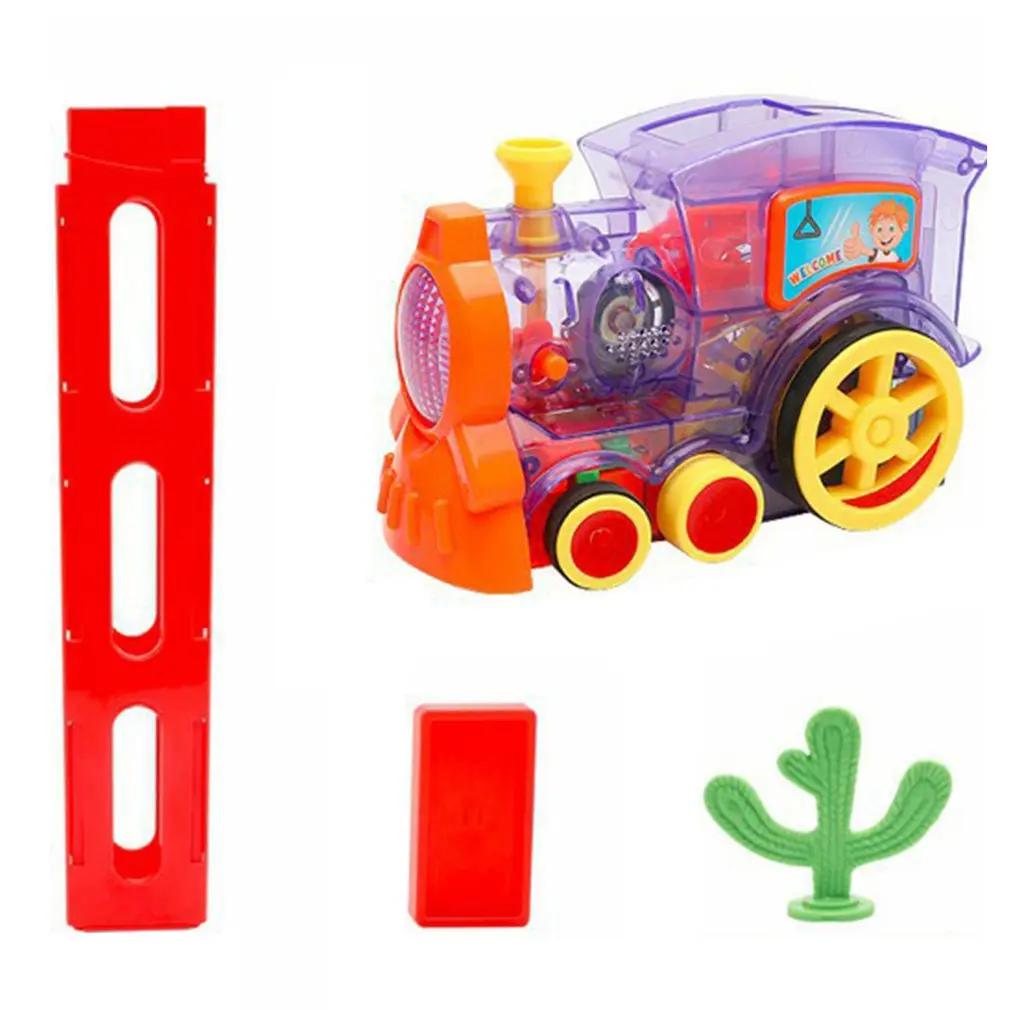 Domino Electronic Train Model Toy Lighting Sound Toy Set Children Holiday Gifts Suitable For Wooden Laminated Smooth Surface
Domino Electronic Train Model Toy Lighting Sound Toy Set Children Holiday Gifts Suitable For Wooden Laminated Smooth Surface