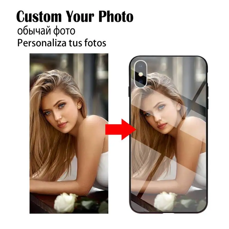 DIY Phone Case Customized Photo Tempered Glass For iPhone 12 pro max mini 11 Pro XR XS MAX 8 X 7 6S 6 Plus SE 2020 case
DIY Phone Case Customized Photo Tempered Glass For iPhone 12 pro max mini 11 Pro XR XS MAX 8 X 7 6S 6 Plus SE 2020 case