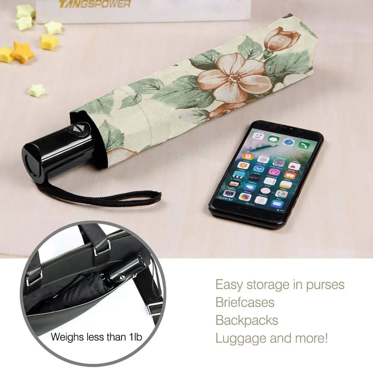 Blooming Retro Flowers Windproof Automatic Folding Inverted Umbrella Portable Paraguas for Man Woman
Blooming Retro Flowers Windproof Automatic Folding Inverted Umbrella Portable Paraguas for Man Woman
