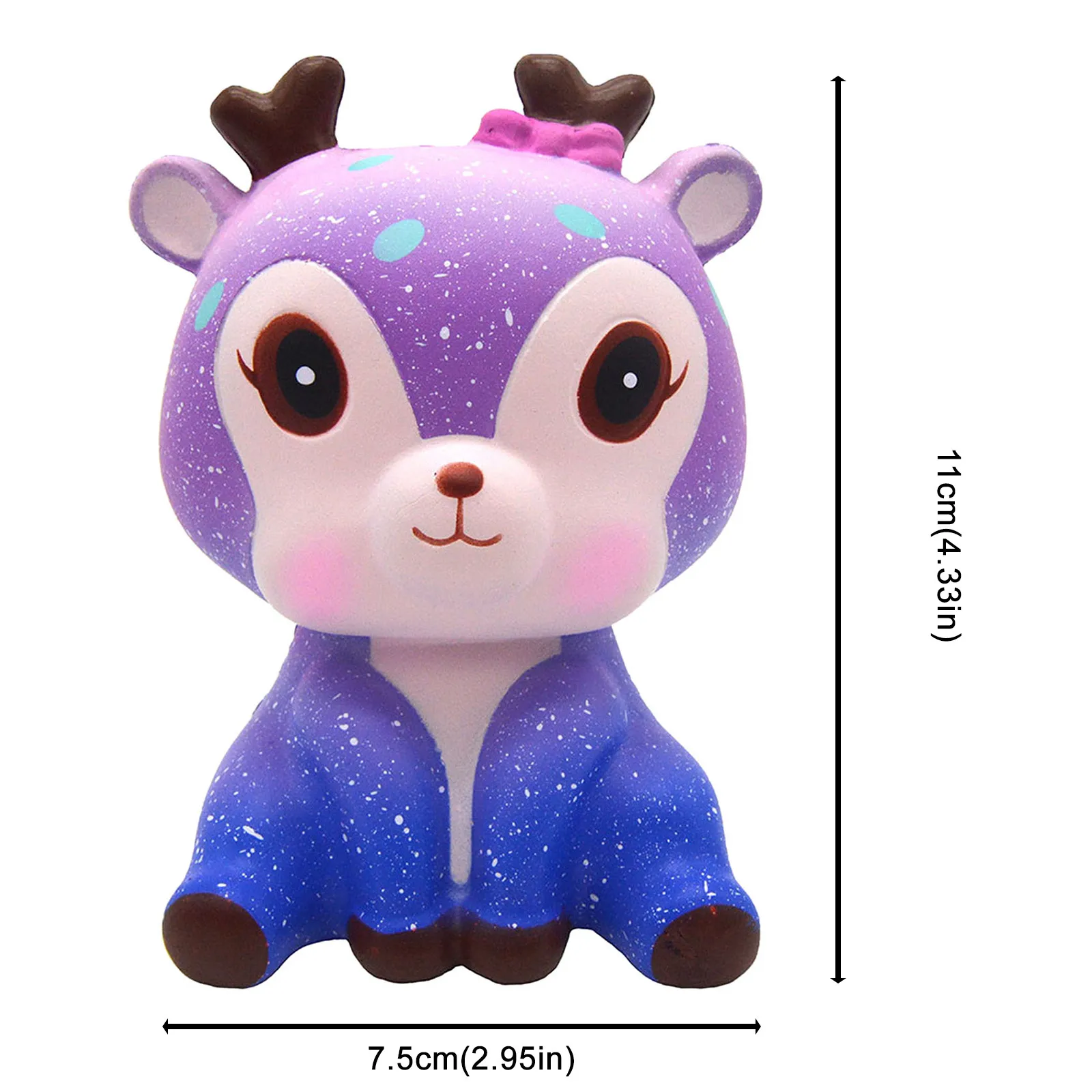 Kawaii Cartoon Galaxy Deer Antistress Spinner Squishy Toy Slow Rising Cream Scented Stress Reliever Toys
Kawaii Cartoon Galaxy Deer Antistress Spinner Squishy Toy Slow Rising Cream Scented Stress Reliever Toys