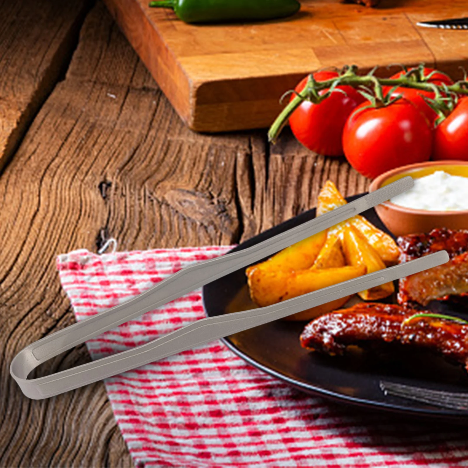 Titanium alloy barbecue tongs high temperature resistant and easy to clean food clamp portable easy to clean barbecue clamp #35g
Titanium alloy barbecue tongs high temperature resistant and easy to clean food clamp portable easy to clean barbecue clamp #35g