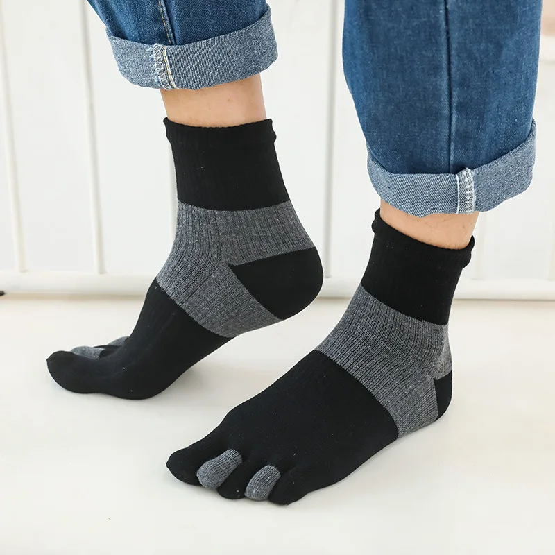 5 Pairs/Lot Brand Men's Cotton Toe Socks Fashion Striped Five Finger Compression Socks Male Boys Harajuku Business Sports Socks
5 Pairs/Lot Brand Men's Cotton Toe Socks Fashion Striped Five Finger Compression Socks Male Boys Harajuku Business Sports Socks