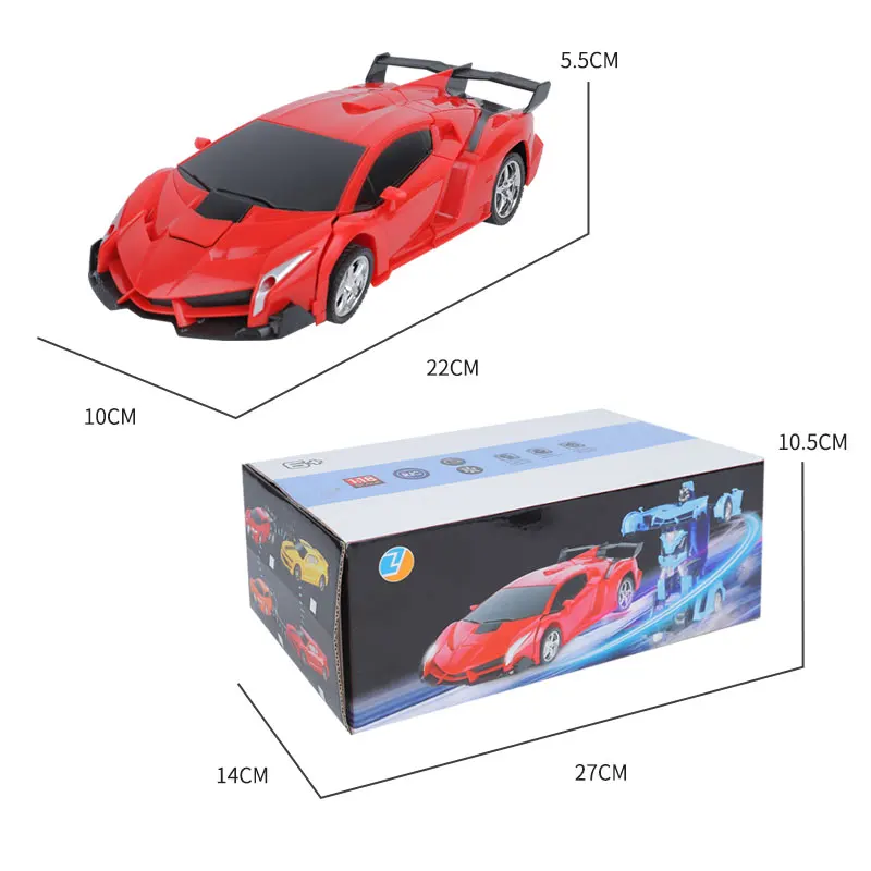 RC Car One Key Deformation Robot Sports Car Model Robot Toy One Key Rotation Dancing Cool Deformation Car
RC Car One Key Deformation Robot Sports Car Model Robot Toy One Key Rotation Dancing Cool Deformation Car