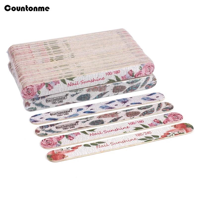 50Pcs/Lot Straight Wood Nail Files 100/150/180/240 Washable Manicure Nail Art File Flower Feather Printed Thick Stick Buffer 
50Pcs/Lot Straight Wood Nail Files 100/150/180/240 Washable Manicure Nail Art File Flower Feather Printed Thick Stick Buffer