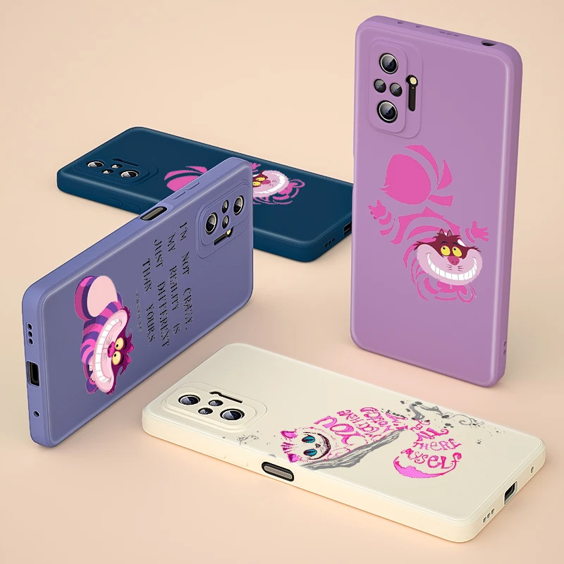 Phone Case For Redmi Note 10 10S 10T 9 9S 9T 8 8T 7 7S 6 5 Pro Max Plus 5G Cheshire Cat Alice in Wonderland Liquid Silicone Soft
Phone Case For Redmi Note 10 10S 10T 9 9S 9T 8 8T 7 7S 6 5 Pro Max Plus 5G Cheshire Cat Alice in Wonderland Liquid Silicone Soft