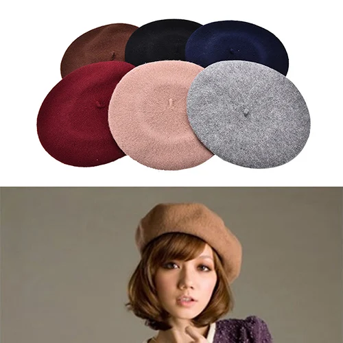 Fashion Women Vintage Winter Berets Hat Beret Beanie Gifts Wool Blend Pillbox Hat 6 Colors
Fashion Women Vintage Winter Berets Hat Beret Beanie Gifts Wool Blend Pillbox Hat 6 Colors