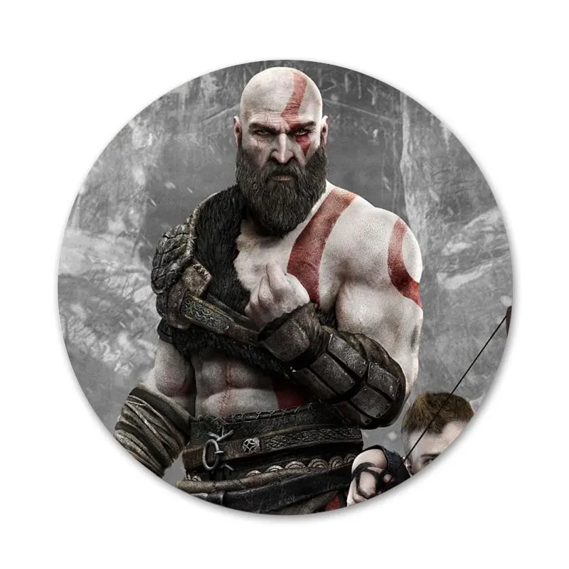 58mm God of war kratos Perfect Icons Pins Badge Decoration Brooches Metal Badges For Backpack Decoration
58mm God of war kratos Perfect Icons Pins Badge Decoration Brooches Metal Badges For Backpack Decoration