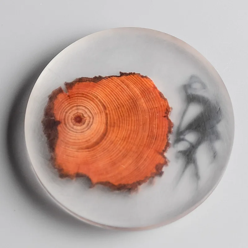Creative Resin Pine Coasters Heat-resistant Placemats Drink Mat Tea Coffee Cup Pad Waterproof Non-slip Table Decor Tableware Pad
Creative Resin Pine Coasters Heat-resistant Placemats Drink Mat Tea Coffee Cup Pad Waterproof Non-slip Table Decor Tableware Pad