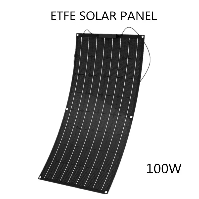 Китай 100 Вт ETFE stronly водонепроницаемая полугибкая солнечная панель