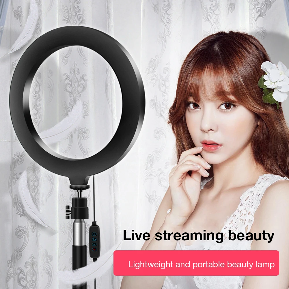 20cm 3 In 1 Ring Light Detachable Portable Multi-function Fill Light Dimmable Beauty Selfie Lamp For Cell Phone Tablet
20cm 3 In 1 Ring Light Detachable Portable Multi-function Fill Light Dimmable Beauty Selfie Lamp For Cell Phone Tablet