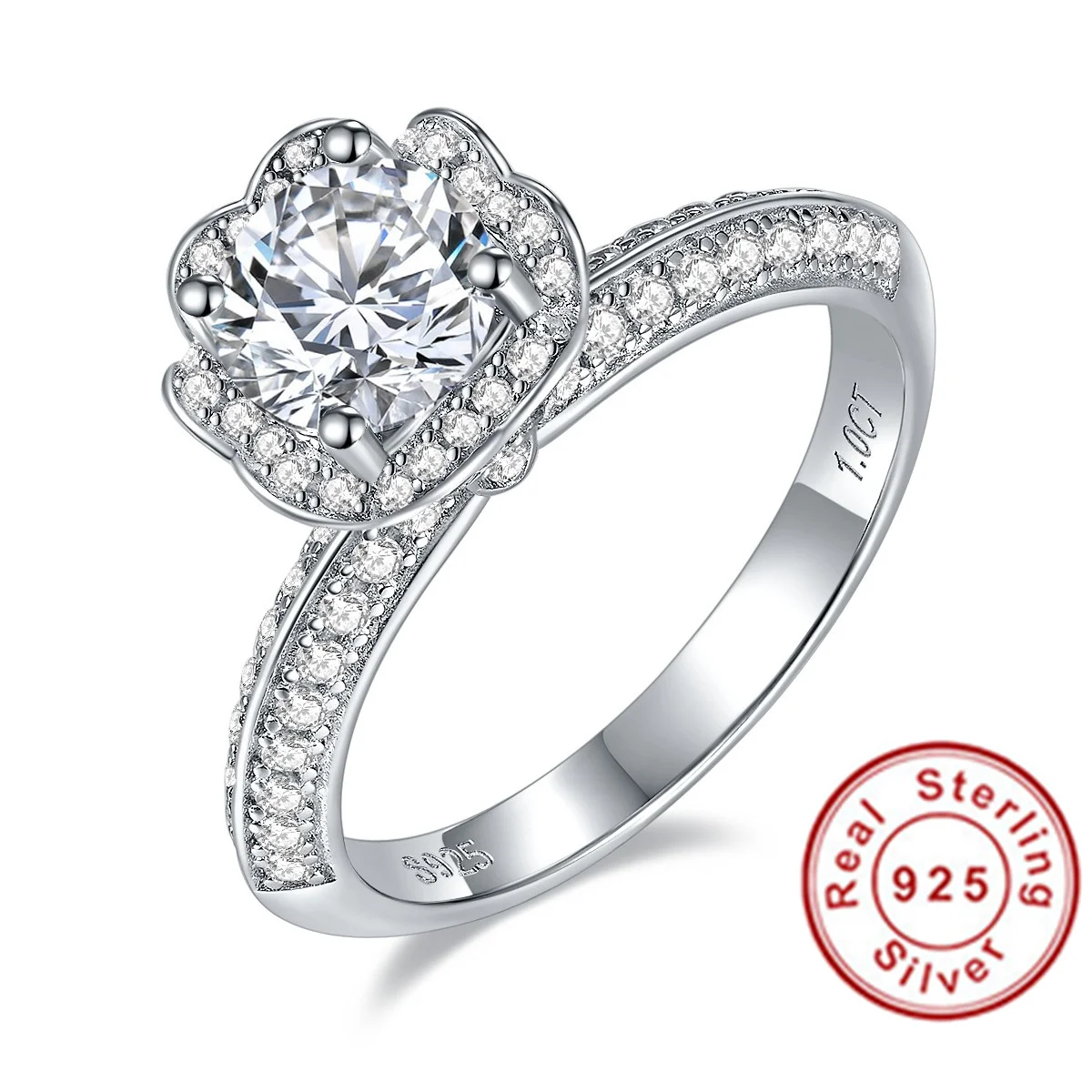 Moissanite Engagement Ring 925 Sterling Silver Rings for Women Anniversary Ring Wedding Rings Silver 925 Jewelry
Moissanite Engagement Ring 925 Sterling Silver Rings for Women Anniversary Ring Wedding Rings Silver 925 Jewelry