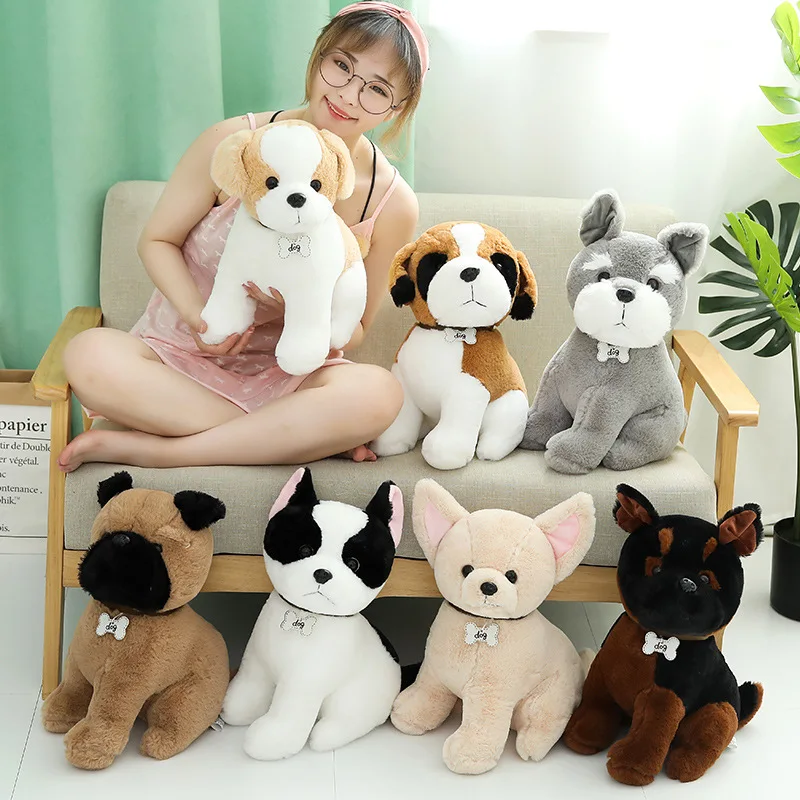 Hot New 1pc Huggable Kawaii Plush Toy Animals Simulation Teddy Dog Lady Stuffed Toys Dolls Birthday Gift Christmas Toy For Kids
Hot New 1pc Huggable Kawaii Plush Toy Animals Simulation Teddy Dog Lady Stuffed Toys Dolls Birthday Gift Christmas Toy For Kids