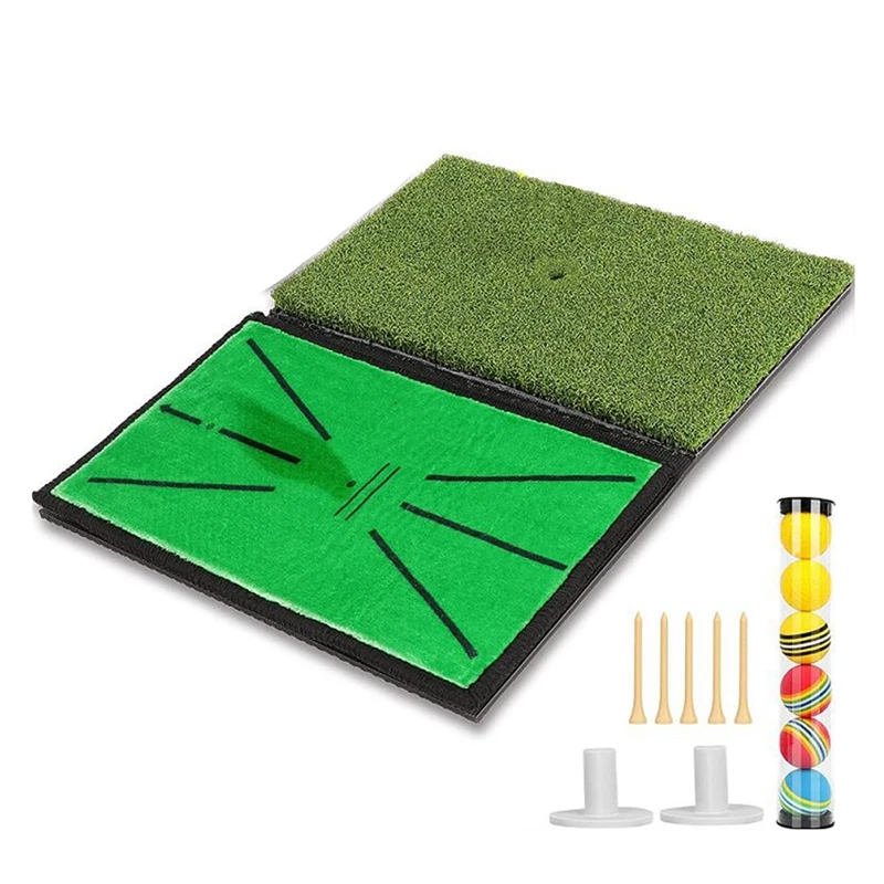 Top!-Golf Hitting Swing Mat 2 in 1 Ultra Light Practice Training Mat for Backyard Driving Detachable Swing Detection Turf
Top!-Golf Hitting Swing Mat 2 in 1 Ultra Light Practice Training Mat for Backyard Driving Detachable Swing Detection Turf