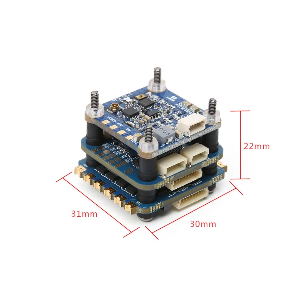 iFlight SucceX-E Mini F7 35A 2-6S Flight Stack (MPU6000)with SucceX-E Mini F7 FC/SucceX-E Mini 35A ESC/SucceX mini 300mW VTX FPV
iFlight SucceX-E Mini F7 35A 2-6S Flight Stack (MPU6000)with SucceX-E Mini F7 FC/SucceX-E Mini 35A ESC/SucceX mini 300mW VTX FPV
