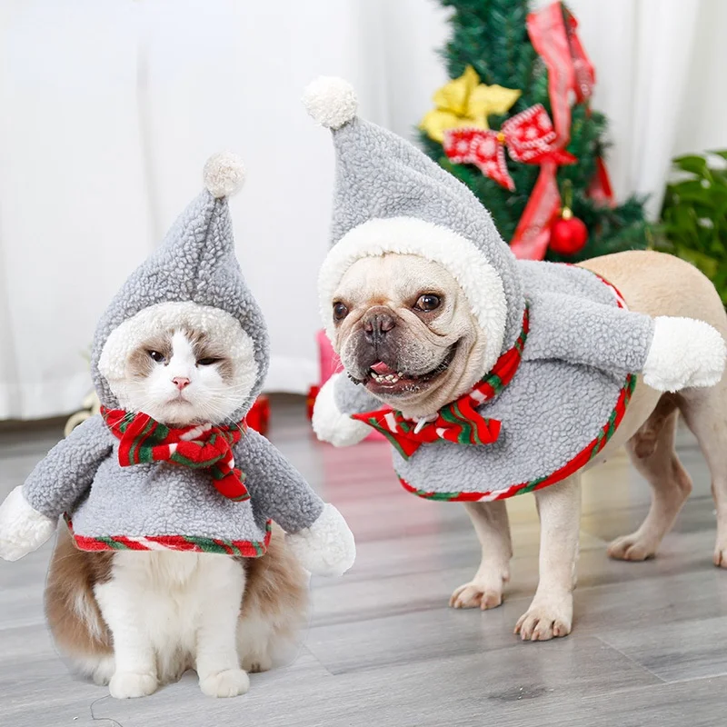 Cats and dogs autumn and winter Christmas costumes warm fur ball snowman costume dog costume halloween sweater dog cloths purse
Cats and dogs autumn and winter Christmas costumes warm fur ball snowman costume dog costume halloween sweater dog cloths purse