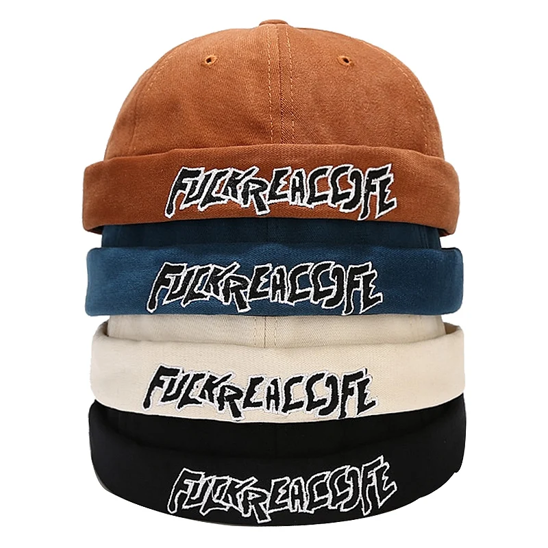 Hip Hop Docker Cap Women's Brimless Beanie Hat Rolled Cuff Skull Panama Sailor Miki Men Hats For Women Caps Men's Bucket Hat Cap
Hip Hop Docker Cap Women's Brimless Beanie Hat Rolled Cuff Skull Panama Sailor Miki Men Hats For Women Caps Men's Bucket Hat Cap