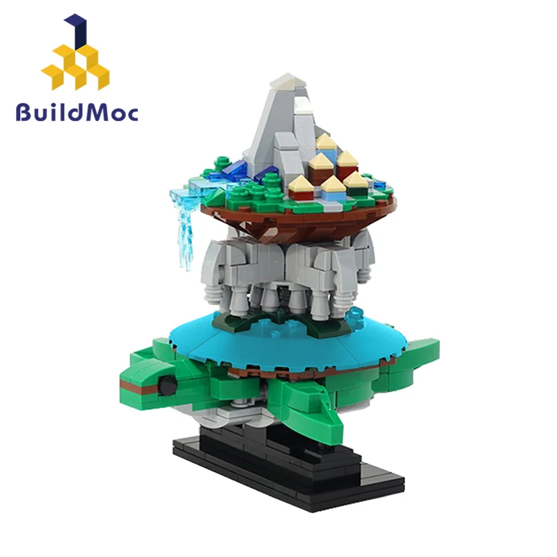 Buildmoc City Mythical The World Turtle 461PCS Bricks MOC Model Building Blocks Toys for Children DIY Toy Kids Gifts
Buildmoc City Mythical The World Turtle 461PCS Bricks MOC Model Building Blocks Toys for Children DIY Toy Kids Gifts