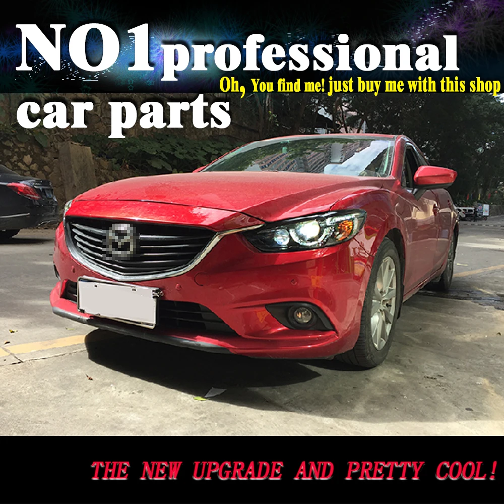car accessories for MAZDA 6 ATENZA 2014-2016 Headlights LED Headlight Devil Eyes DRL Bi-Xenon Lens HID Automobile Accessorie
car accessories for MAZDA 6 ATENZA 2014-2016 Headlights LED Headlight Devil Eyes DRL Bi-Xenon Lens HID Automobile Accessorie