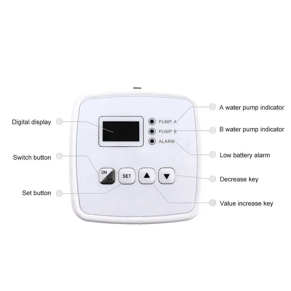 Automatic Watering System DIY Micro Drip Irrigation Kit Houseplants Cultivation Device with Digital Interval Programmable Timer
Automatic Watering System DIY Micro Drip Irrigation Kit Houseplants Cultivation Device with Digital Interval Programmable Timer