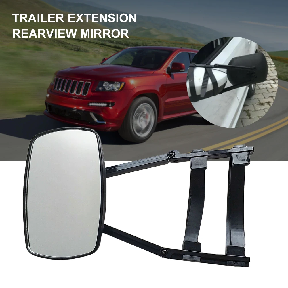 Clip On Towing Mirror Tool Trailer Rearview Mirror Extension Adjustable Blindspot Flat Mirror Side Wing for Towing Trailer Truck
Clip On Towing Mirror Tool Trailer Rearview Mirror Extension Adjustable Blindspot Flat Mirror Side Wing for Towing Trailer Truck