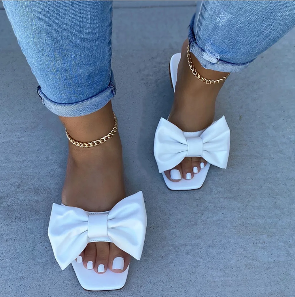 Women's slipper Summer Bowknot New Thick Bottom Casual Women's Comfortable Beach Slippers Solid Non-slip Chaussons femme mujer
Women's slipper Summer Bowknot New Thick Bottom Casual Women's Comfortable Beach Slippers Solid Non-slip Chaussons femme mujer