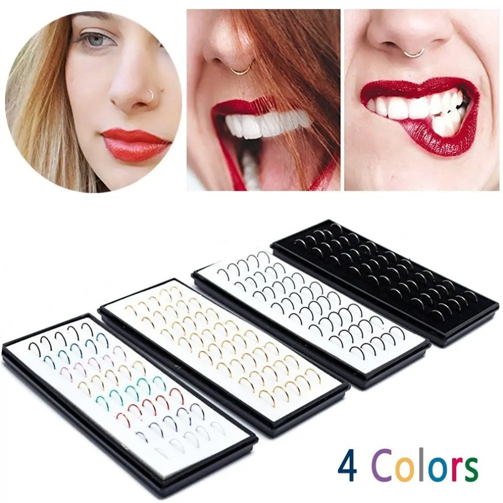 Stainless Steel Open Circle Nose Ring Nose Nails Nasal Nail Puncture Jewelry Stainless Steel Nose Ring
Stainless Steel Open Circle Nose Ring Nose Nails Nasal Nail Puncture Jewelry Stainless Steel Nose Ring