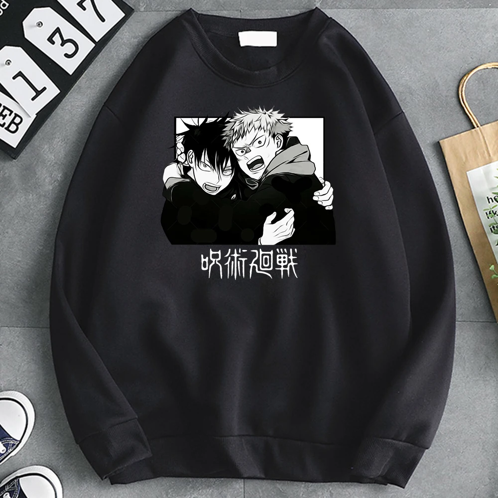 Jujutsu Kaisen Satoru Gojo Anime Prints Hoody Man Crewneck Pullover Sweatshirts Autumn Fleece Streetwear Fashion Hoodie Unisex
Jujutsu Kaisen Satoru Gojo Anime Prints Hoody Man Crewneck Pullover Sweatshirts Autumn Fleece Streetwear Fashion Hoodie Unisex