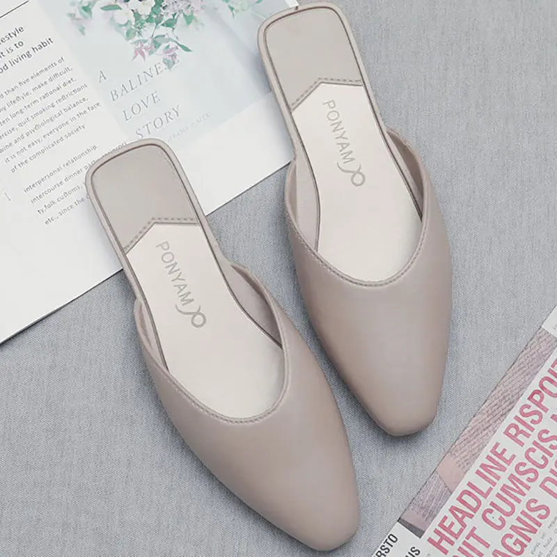Luxury Fashion Half Slippers Female Summer Wear Baotou Net Red Chic Lazy Single Shoes All-match One-step Women's Slippers Summer
Luxury Fashion Half Slippers Female Summer Wear Baotou Net Red Chic Lazy Single Shoes All-match One-step Women's Slippers Summer