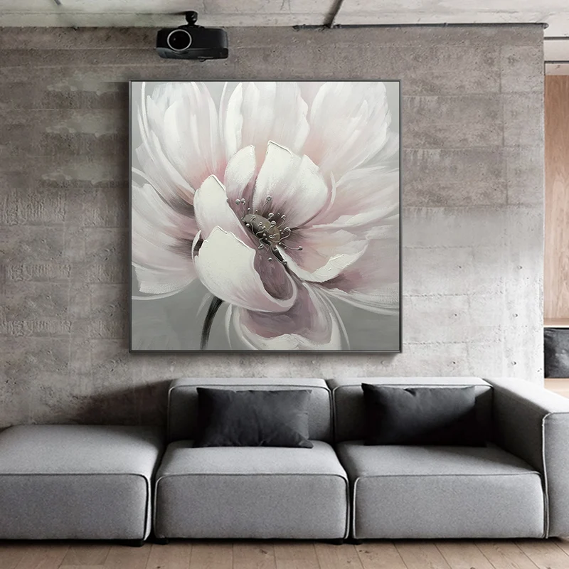 Nordic Style Pure hand-painted Oil Painting Decorative Painting Flower Painting Light Dining Hall E Extravagant Mural Paintings
Nordic Style Pure hand-painted Oil Painting Decorative Painting Flower Painting Light Dining Hall E Extravagant Mural Paintings