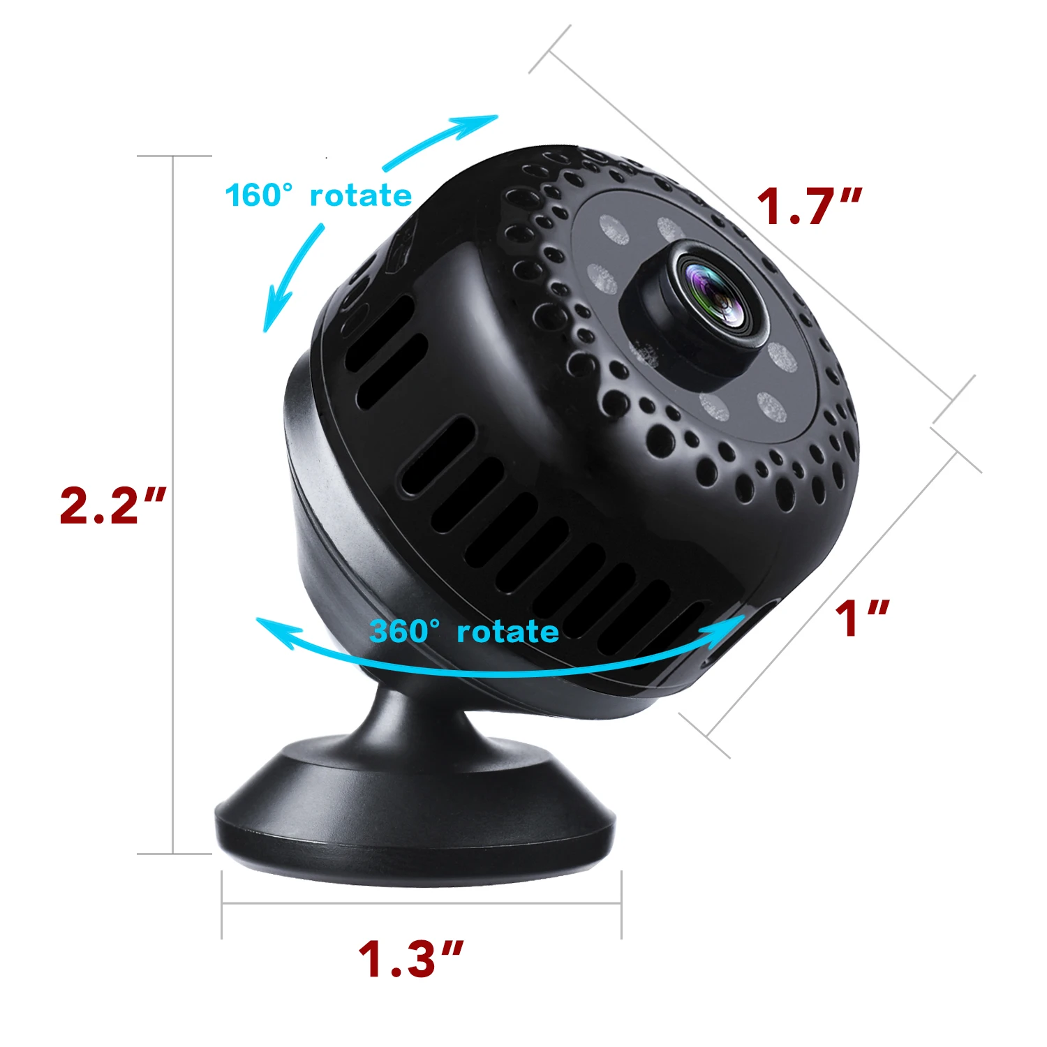 New 2MP 1080P 4K HD Wireless WIFI IP Remote Night Vision Recording Camera Motion Detection CCTV Camera Intercom Baby Monitor
New 2MP 1080P 4K HD Wireless WIFI IP Remote Night Vision Recording Camera Motion Detection CCTV Camera Intercom Baby Monitor
