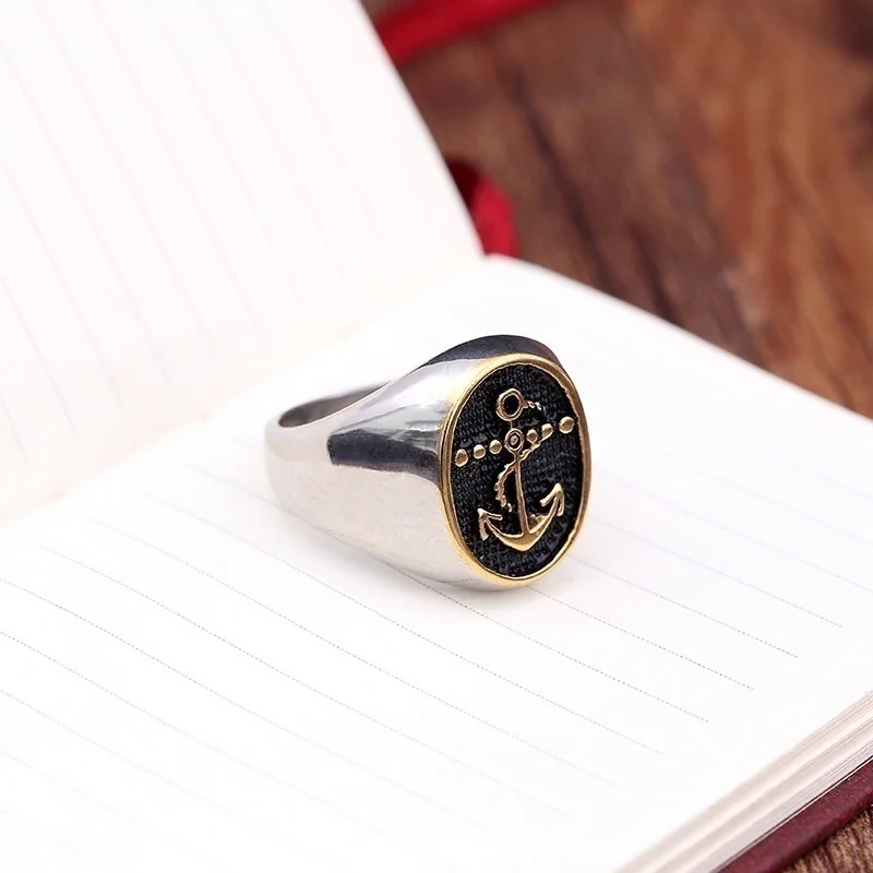 New Retro Black Viking Anchor Pattern Ring Men's Ring Fashion Metal Ring Viking Jewelry Accessories Party Gift
New Retro Black Viking Anchor Pattern Ring Men's Ring Fashion Metal Ring Viking Jewelry Accessories Party Gift